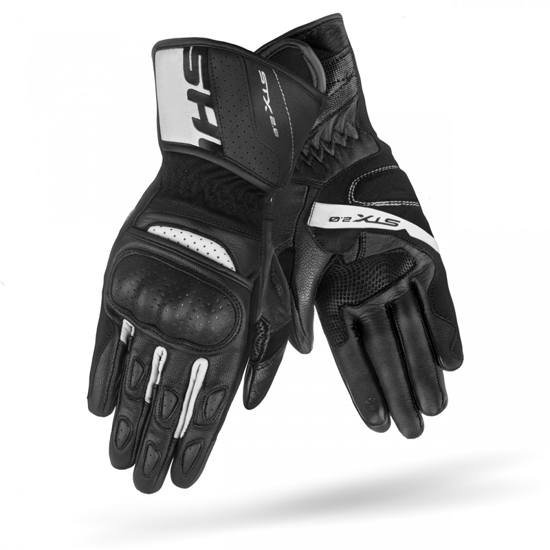 Shima STX 2.0 motoros kesztyű fekete-fehér