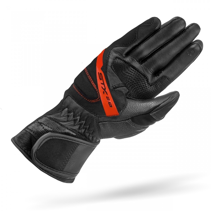 Shima STX 2.0 motoros kesztyű fekete-piros
