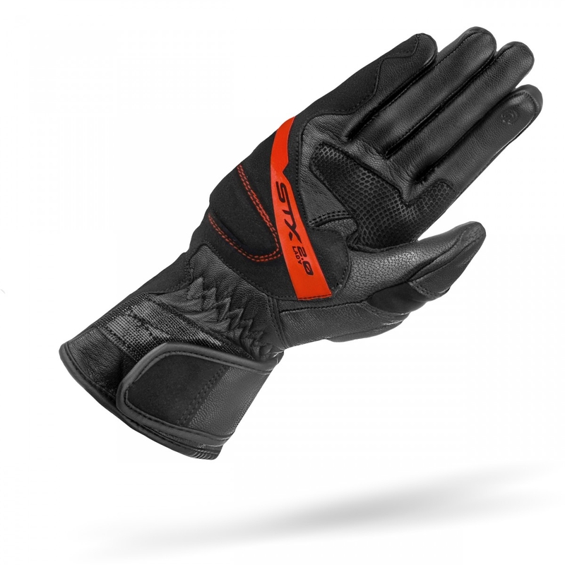 Shima STX 2.0 női motoros kesztyű fekete-piros