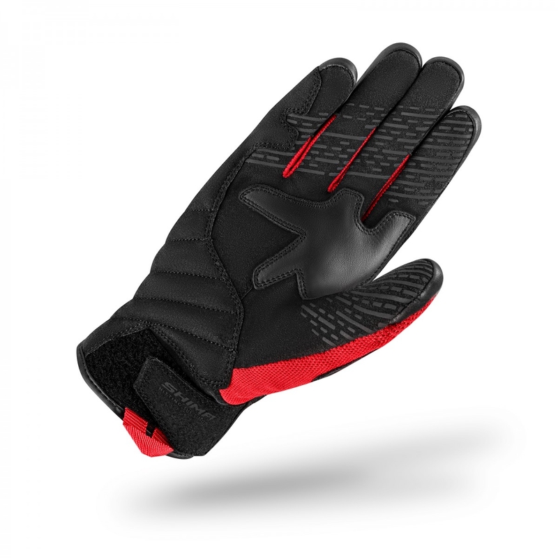 Shima Blaze 2.0 motoros kesztyű fekete-piros