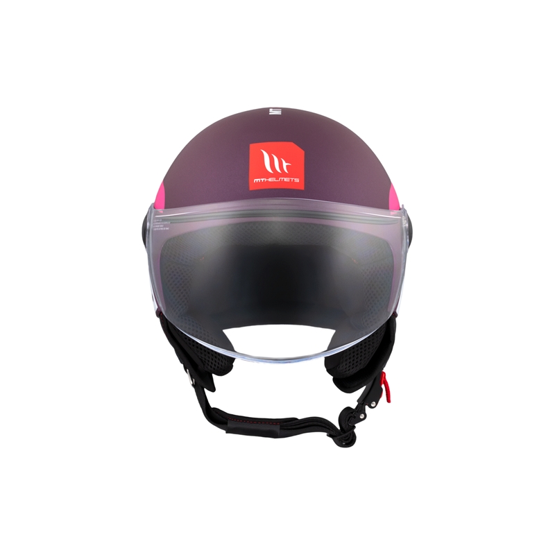 MT STREET INBOARD C8 nyitott motoros sisak matt lila-rózsaszín