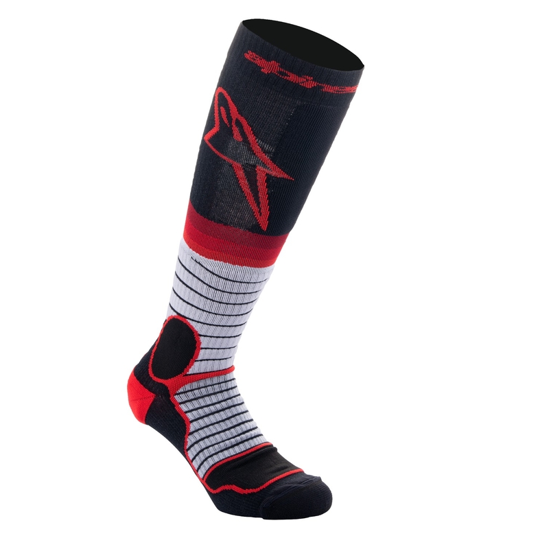 Alpinestars MX PRO zokni fekete-piros-szürke