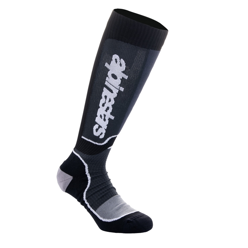 Alpinestars MX Plus zokni fekete-fehér