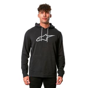 Mikina Alpinestars Ageless 2 Hoodie šedo-černá