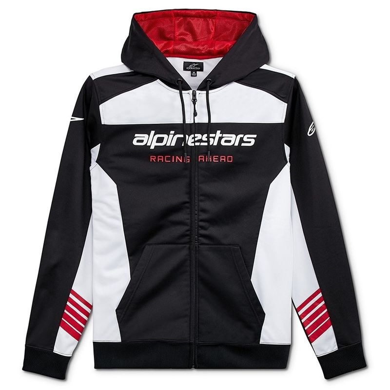Alpinestars Sessions LXE Fleece  pulóver fekete-fehér