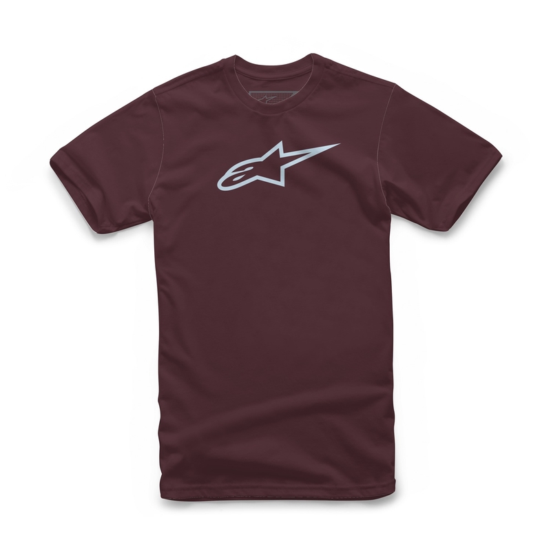 Alpinestars Classic Tee póló bíborvörös-világoskék