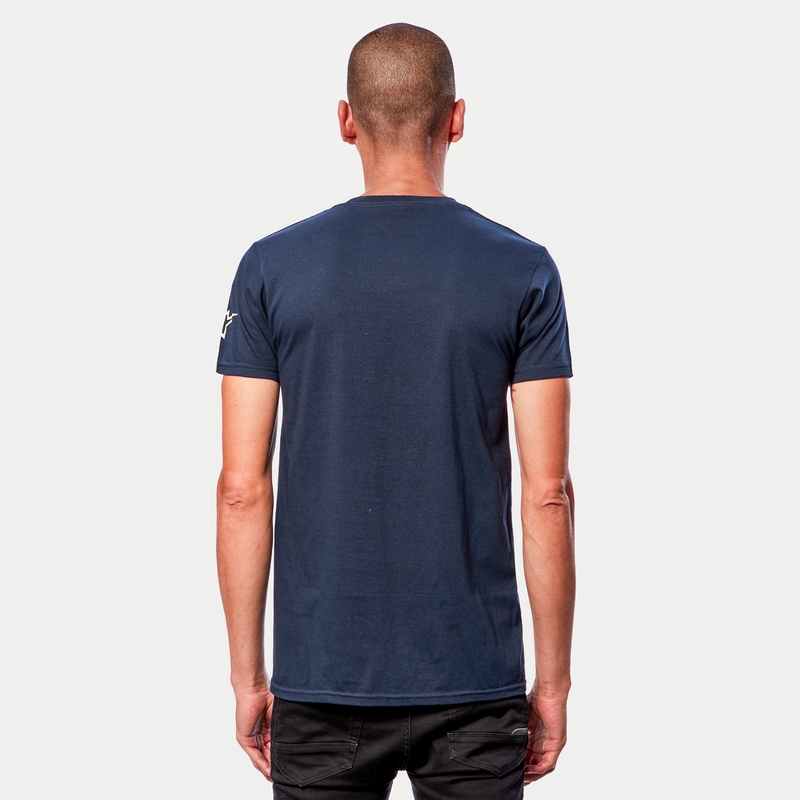 Alpinestars Linear Wordmark Tee póló kék-bézs