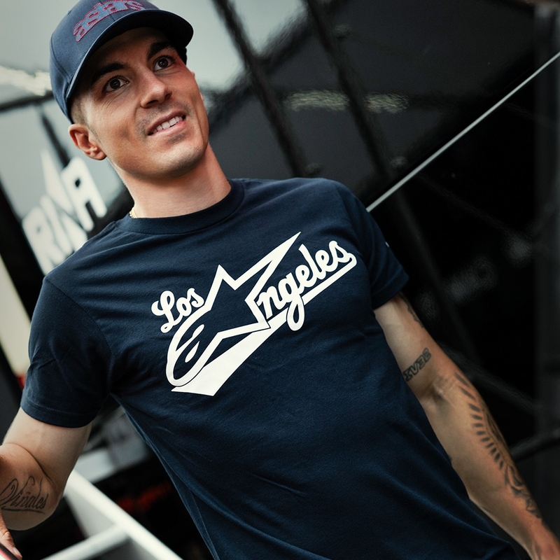 Alpinestars Los Angeles Tee póló kék