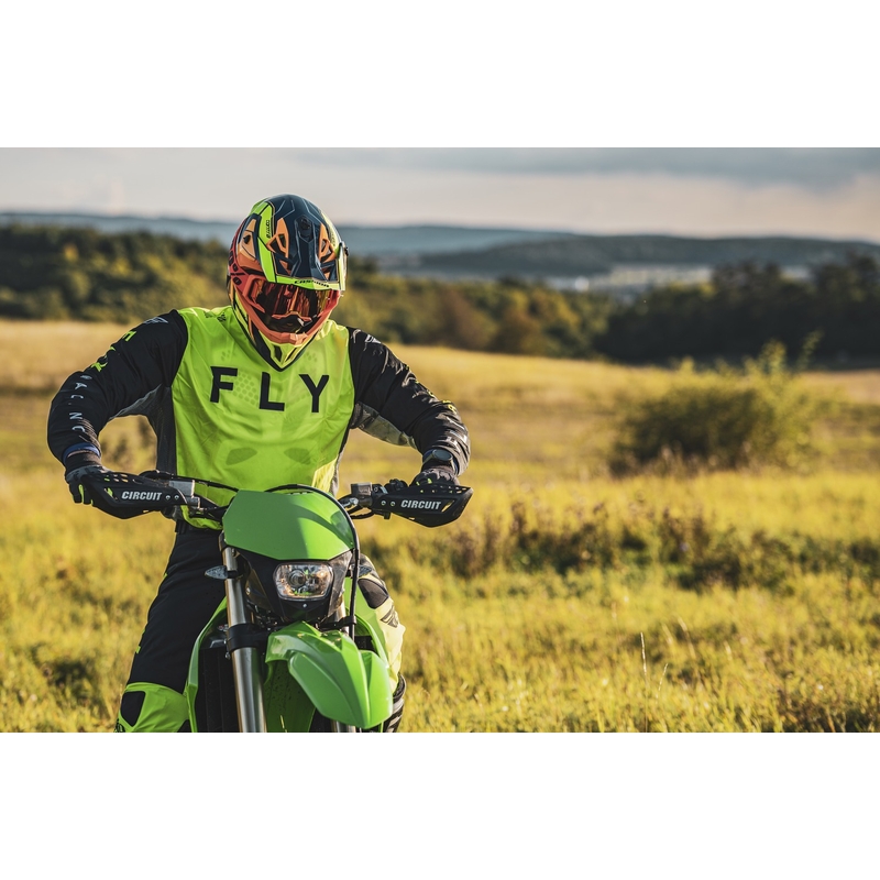Cassida Cross Pro 2 Contra motokrossz bukósisak fluo sárga-narancssárga-kék