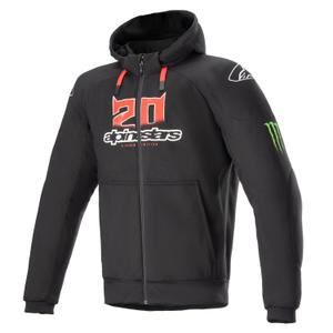 Bunda na motorku Alpinestars Chrome Ignition Monster FQ20 černo-červeno-bílo-zelená