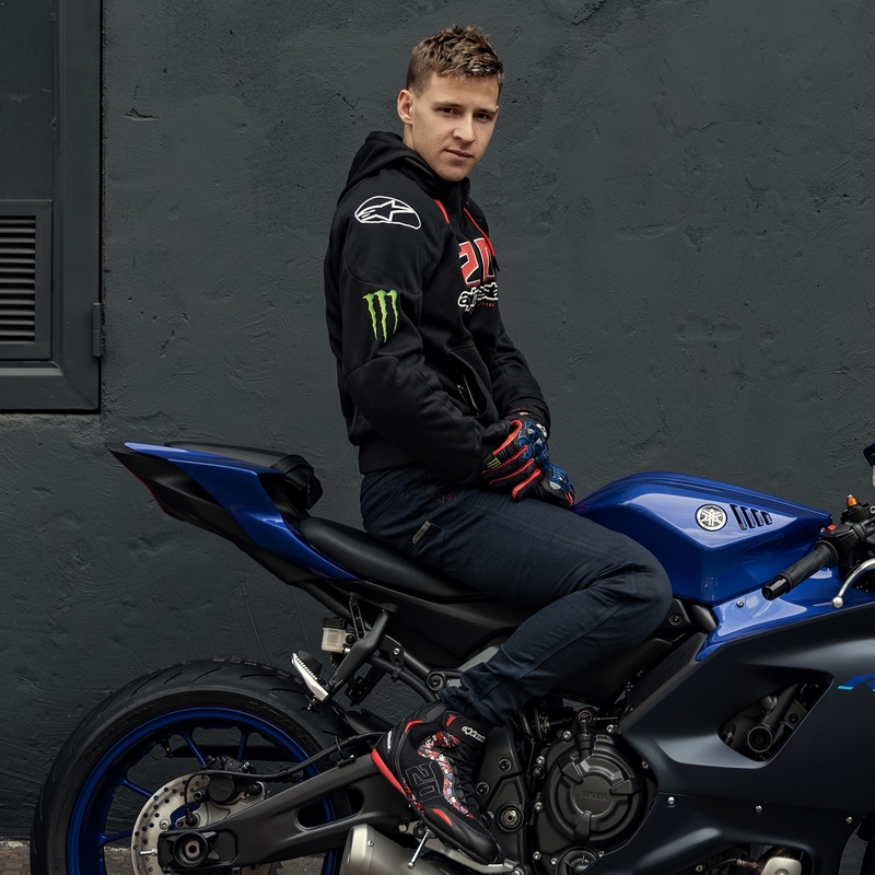 Alpinestars Chrome Ignition Monster FQ20 motoros kabát fekete-piros-fehér-zöld