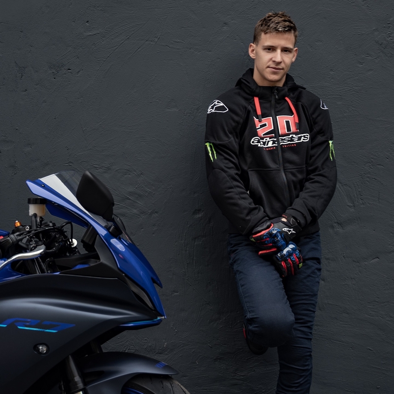 Alpinestars Chrome Ignition Monster FQ20 motoros kabát fekete-piros-fehér-zöld