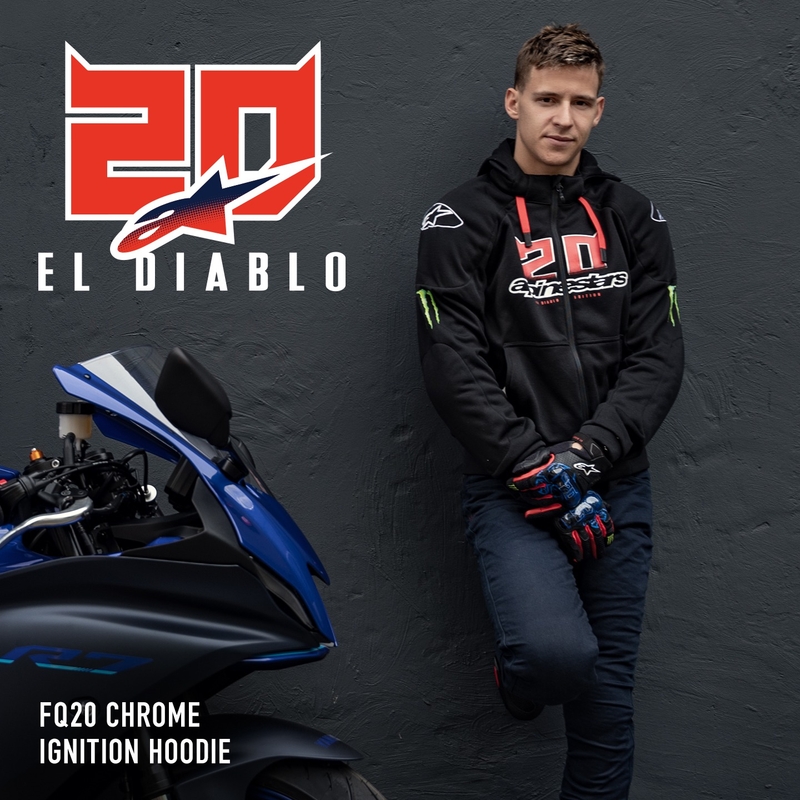Alpinestars Chrome Ignition Monster FQ20 motoros kabát fekete-piros-fehér-zöld
