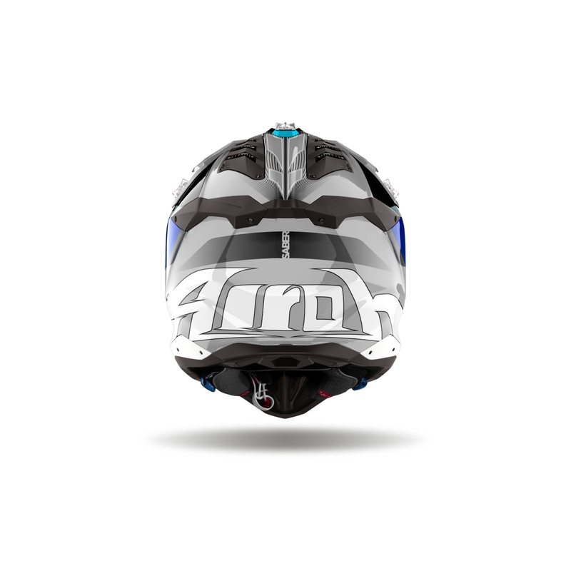 Airoh Aviator 3 Saber 2024 motokrossz bukósisak fényes kék