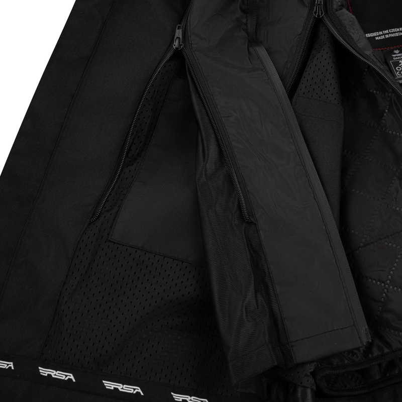 RSA Dakar 2 motoros kabát homokos-fekete-piros