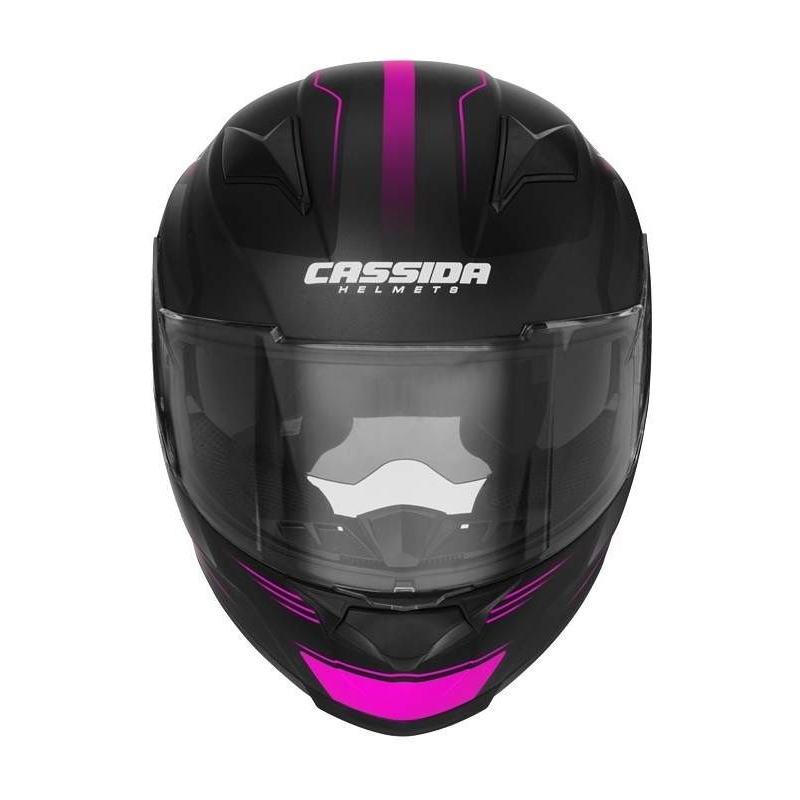 Cassida Apex Fusion motoros sisak fekete-rózsaszín-fehér