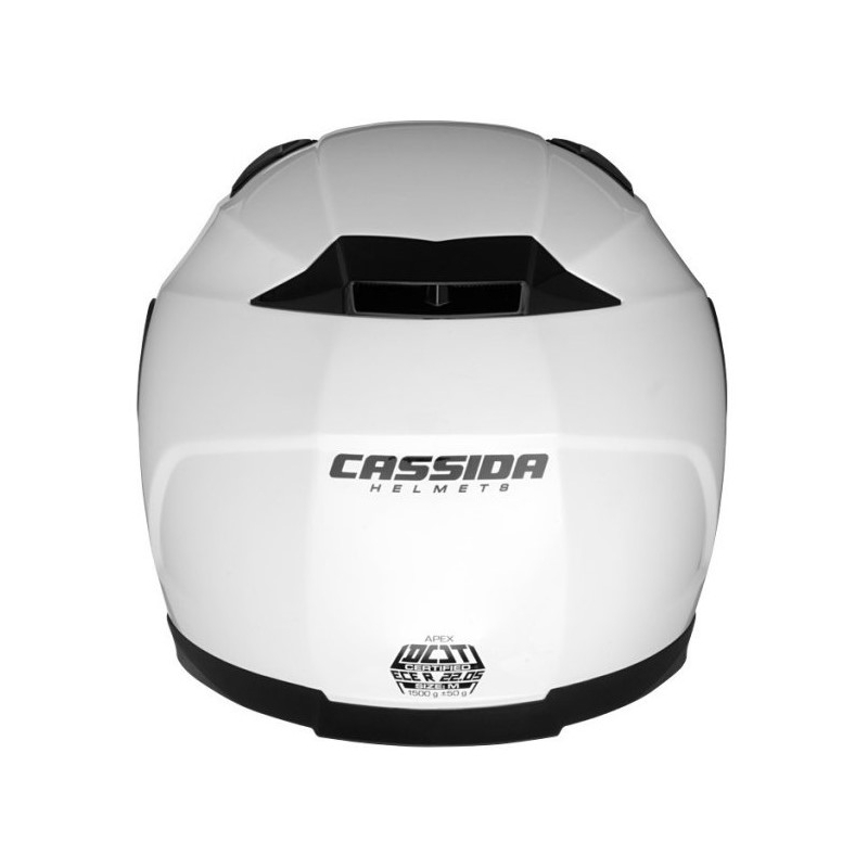 Cassida Apex motorkerékpár sisak fehér akció kiárusítás