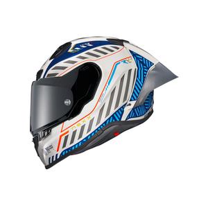 Integrální helma na motorku Nexx NEXX X.R3R Out Brake bílo-modrá