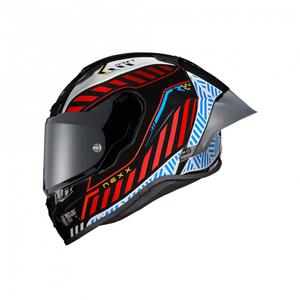 Integrální helma na motorku Nexx NEXX X.R3R Out Brake černo-bílá