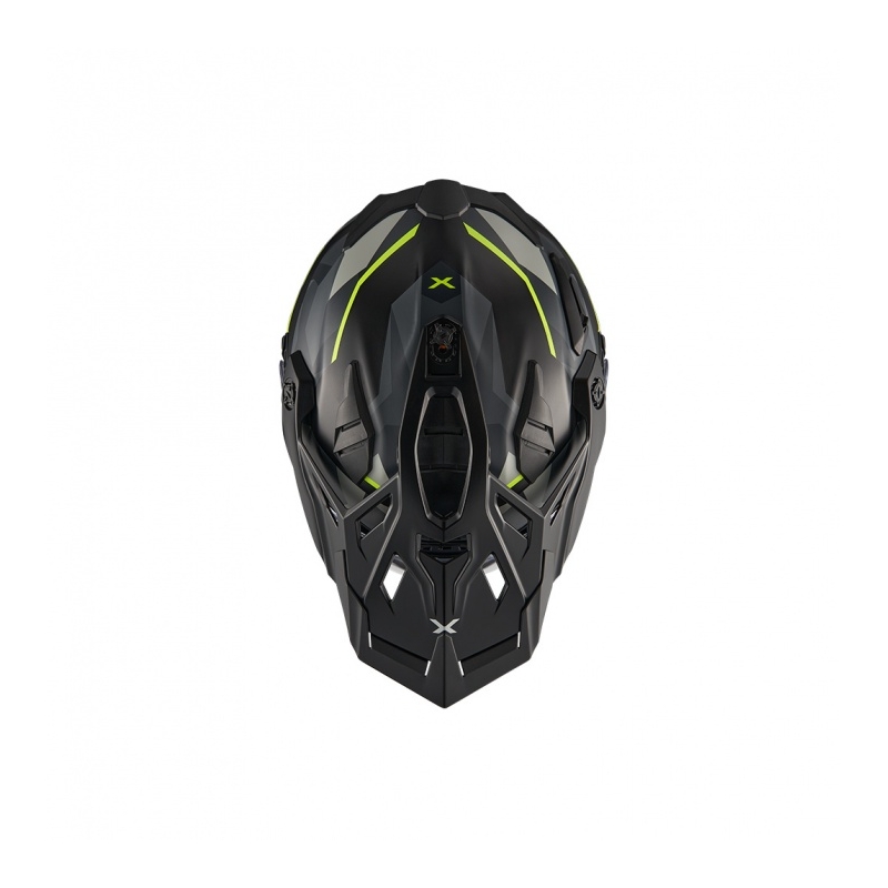 Nexx X.WED3 Trailmania Enduro bukósisak szürke-fluo sárga kiárusítás