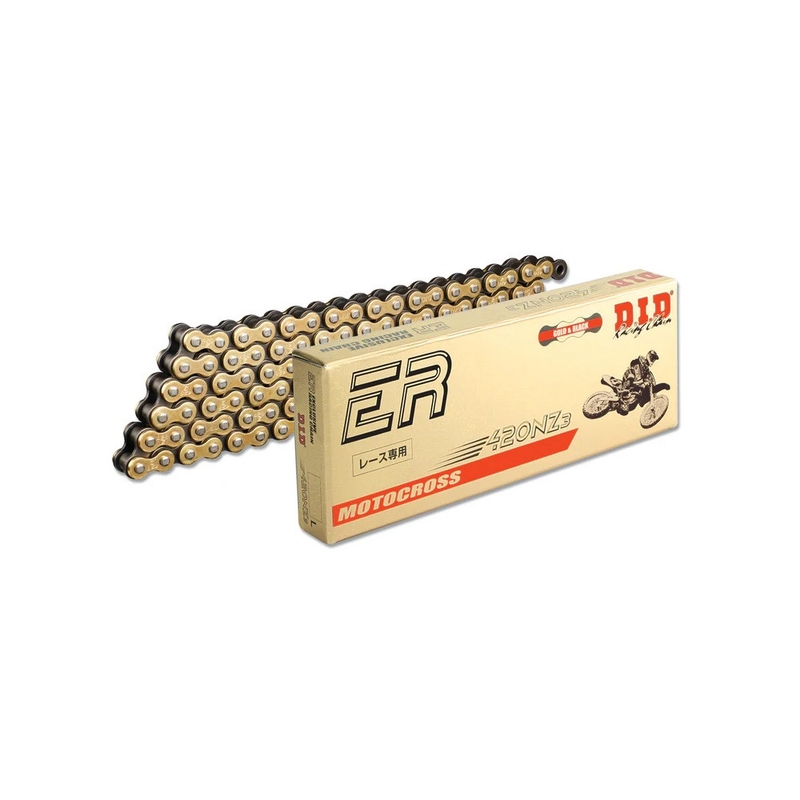 Nagy teherbírású
lánc D.I.D Chain 420NZ3 SDH 140 L arany/fekete