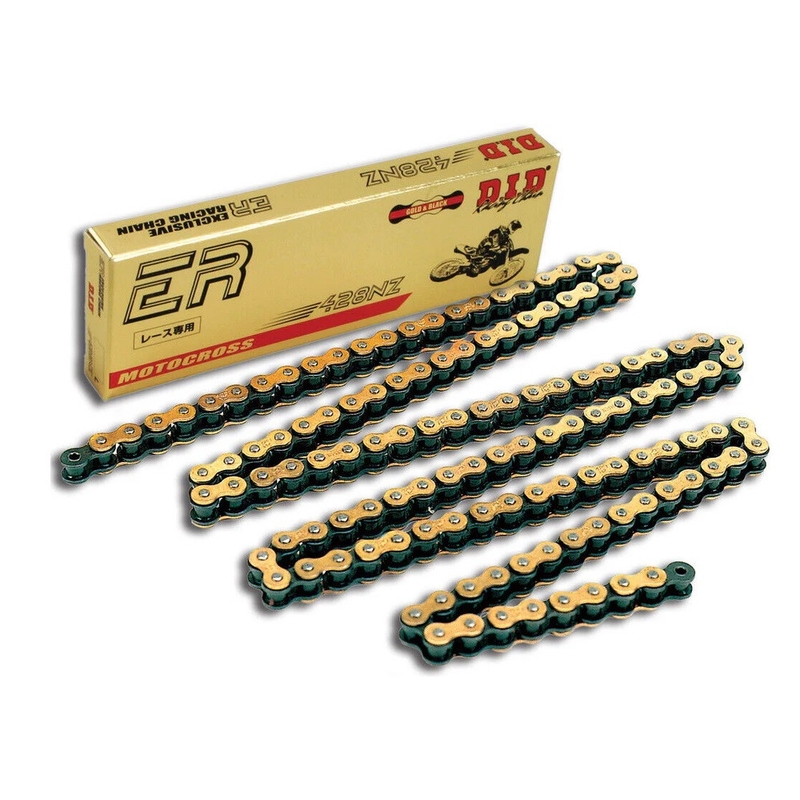 Nagy teherbírású
lánc D.I.D Chain 428NZ SDH 132 L arany/fekete kiárusítás