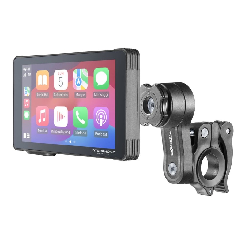Interphone RIDESYNC Apple CarPlay és Android Auto kijelző motorkerékpárokhoz
