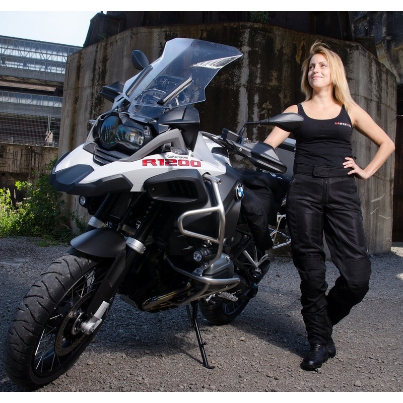Női motoros nadrág Revit Airwave 2 fekete rövidített akció kiárusítás