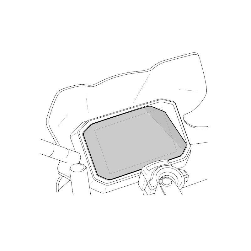 Dashboard protector PUIG áttetsző