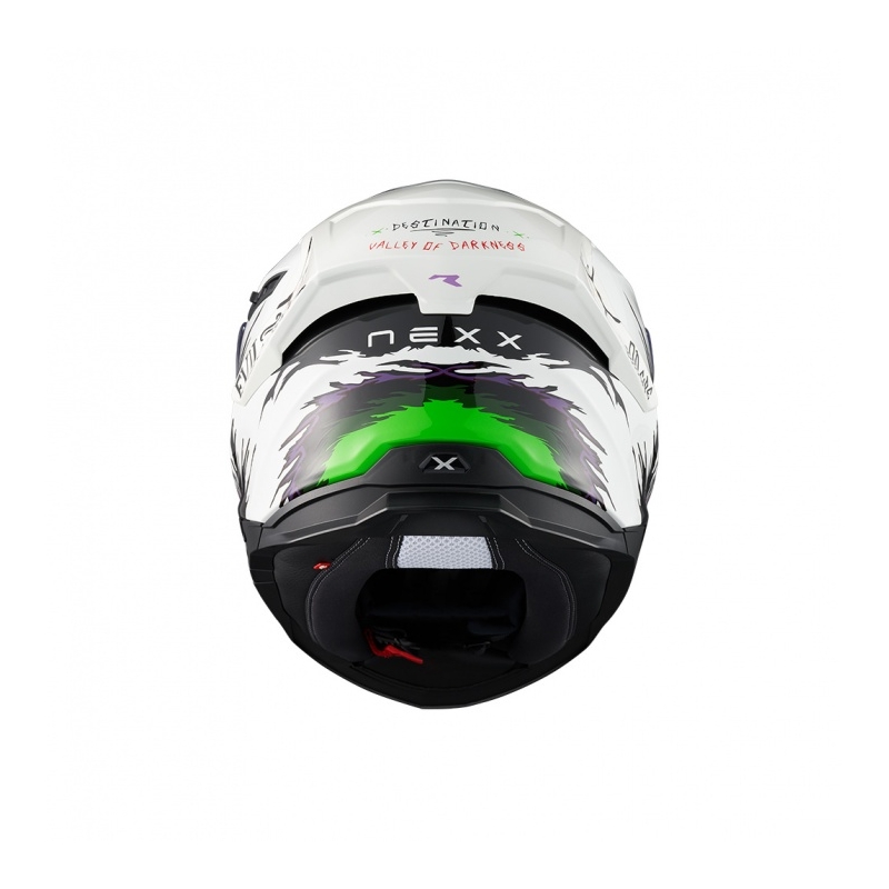Nexx Y.100R Night Rider zárt motoros bukósisak fehér kiárusítás