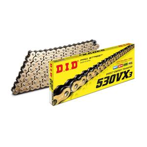 VX series X-Ring chain D.I.D Chain 530VX3 122 L arany/fekete