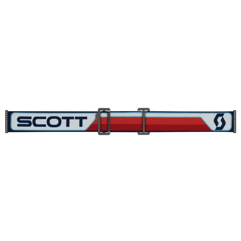 Scott Prospect CH motokrossz szemüveg piros-fehér-sárga