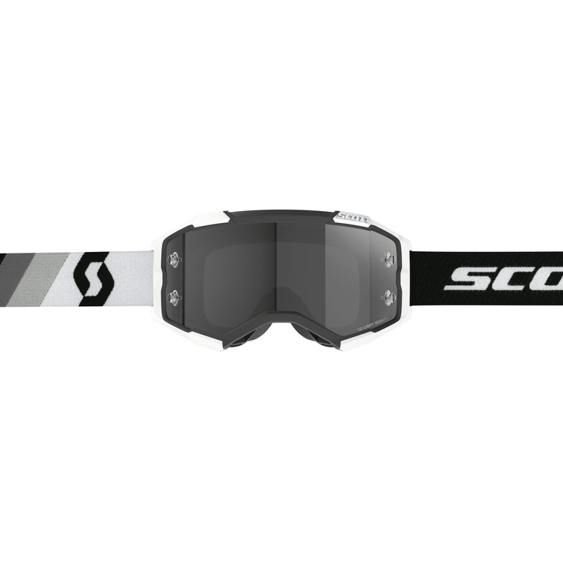 Scott Fury LS Premium motokrossz szemüveg fekete-fehér-szürke
