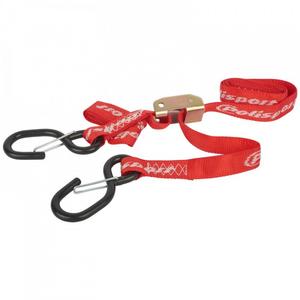 Tie down carabiner POLISPORT 8983100001 piros