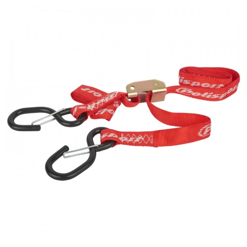 Tie down carabiner POLISPORT piros