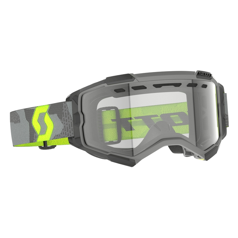 Scott Fury Enduro motokrossz szemüveg szürke-fluo sárga