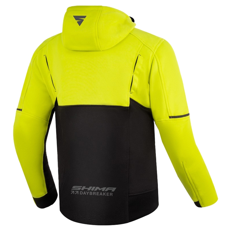 Shima Daybreaker motoros kapucnis pulóver fluo sárga