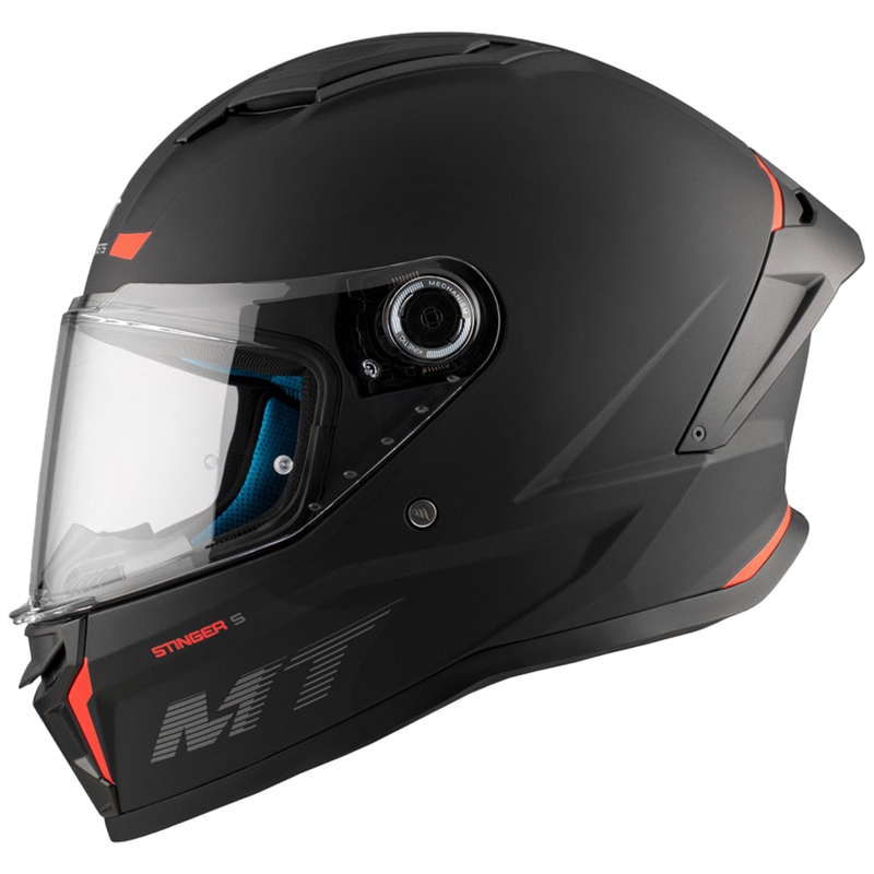 MT Stinger 2 Solid zárt motoros bukósisak matt fekete