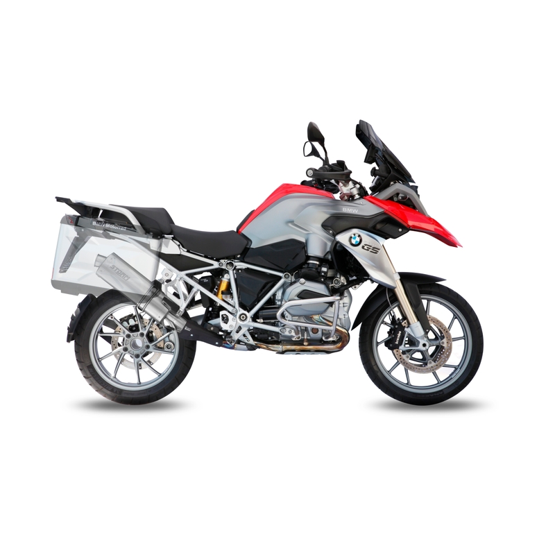 Kipufogóvég STORM OVAL rozsdamentes részére BMW R 1200 GS 2013-2018, BMW R 1200 GS Adventure 2013-2018