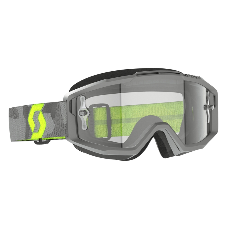 SCOTT Split OTG motokrossz szemüveg szürke-fluo sárga