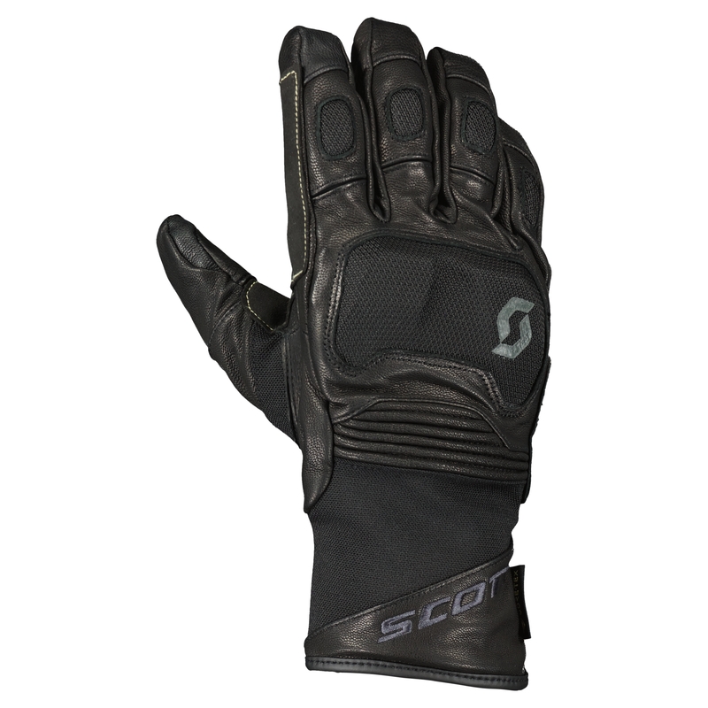SCOTT PRIORITY GTX motoros kesztyű fekete