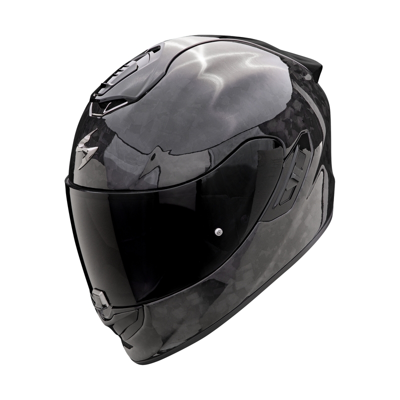 Scorpion EXO-1400 EVO II CARBON AIR Onyx zárt bukósisak kiárusítás