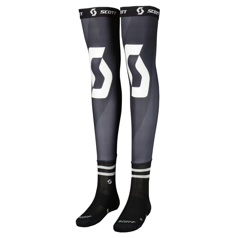 SCOTT Knee Brace zokni fekete-fehér