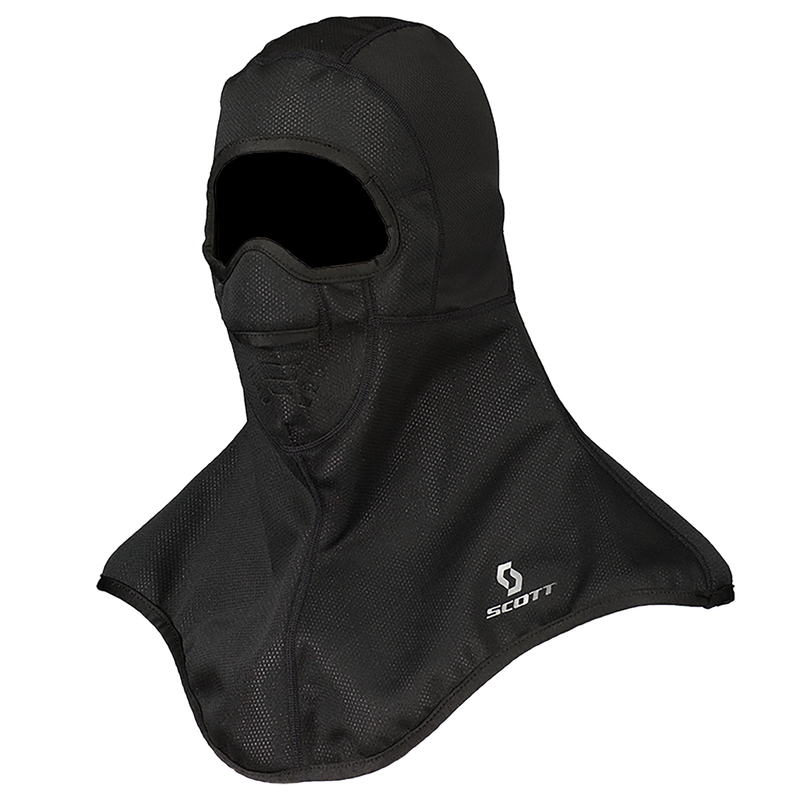 SCOTT Balaclava Wind Warrior motoros arcmaszk fekete