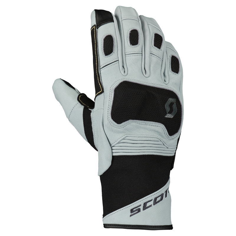 SCOTT PRIORITY GTX motoros kesztyű szürke-fekete