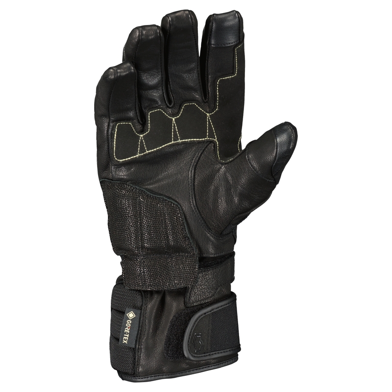 SCOTT PRIORITY PRO GTX motoros kesztyű fekete kiárusítás