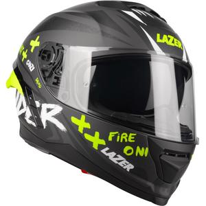 Integrální helma na motorku Lazer Rafale SR Ride Oni černo-fluo žlutá
