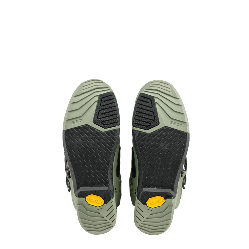 SiDi Crossair motoros csizma zöld-fekete