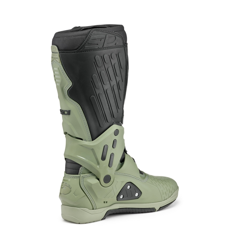 SiDi Crossair motoros csizma zöld-fekete
