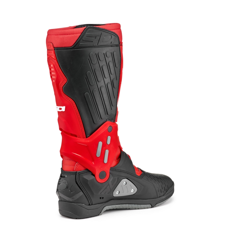SiDi Crossair motoros csizma fekete-piros